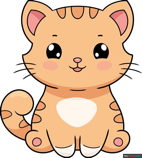 Cartoon Cat Drawing