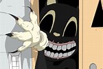 Cartoon Cat Horror Anime