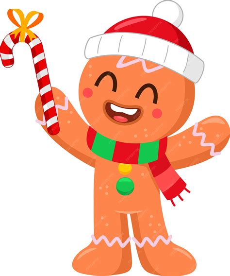 Cartoon Christmas Gingerbread