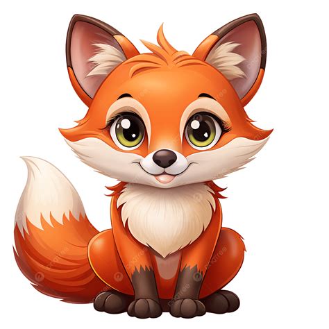 Cartoon Fox Cute Baby Animals