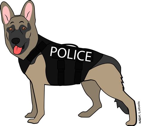 K9 Police Dog Old German Shepherd Dog Clipart Full Size Clipart