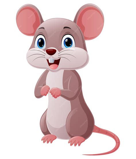 Cartoon Image Of A Mouse