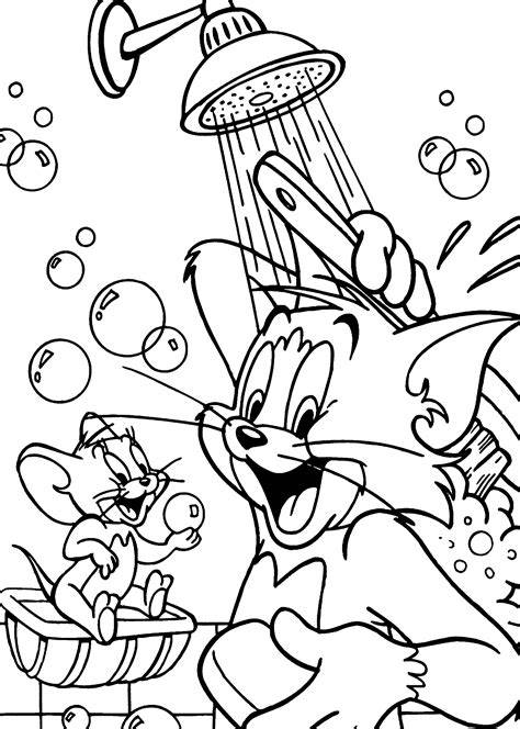 Cartoon Pages To Color
