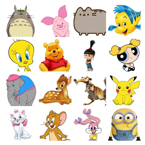 Cartoon With 3 Girl Characters