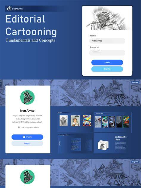 Cartooning Illustration Style