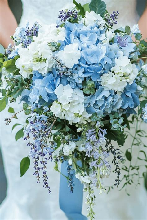 Cascading Hydrangea Bouquet