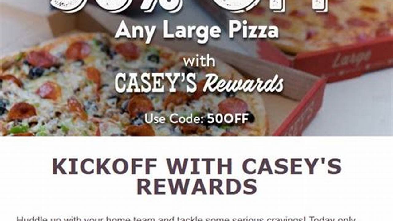 Caseys Coupon Code 2024