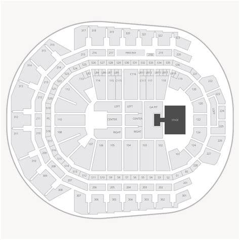 Caseys Center Seating Chart
