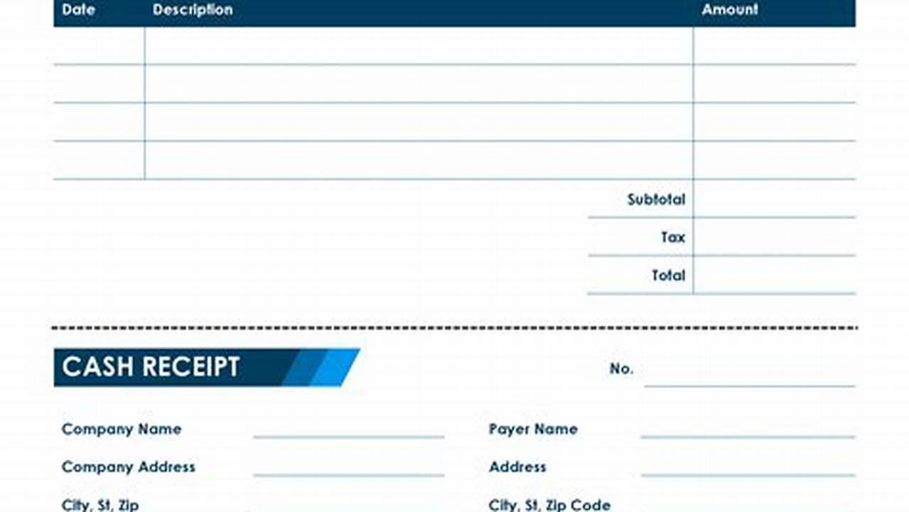 Create a Cash Receipts Template in Excel: A Comprehensive Guide