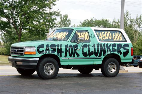 Cash For Clunkers Programs For Older Vehicles