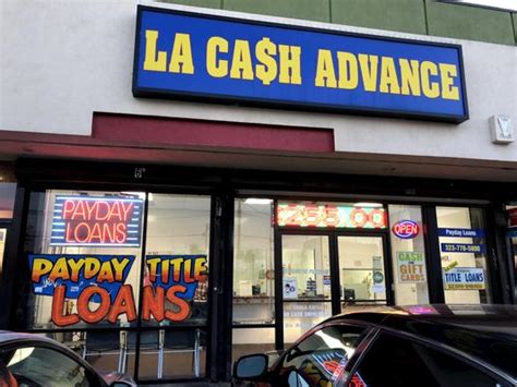 Cash Advance California La