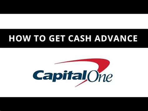 Cash Advance Capital One
