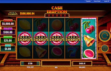 Cash Eruption MegaJackpots