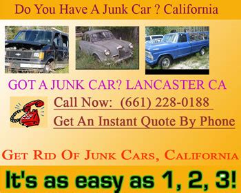 Cash For Junk Cars Palmdale Ca