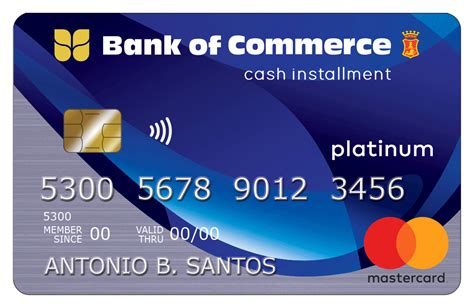 Cash Installment Credit Card