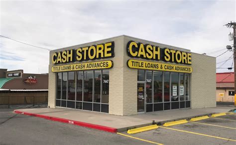 Cash Store El Paso Texas
