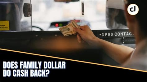 Cash back at Family Dollar