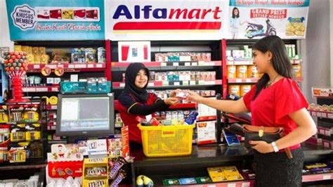 cashier alfamart