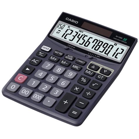 Maximize Your Calculations with Casio's High Precision 12 Digit Calculator