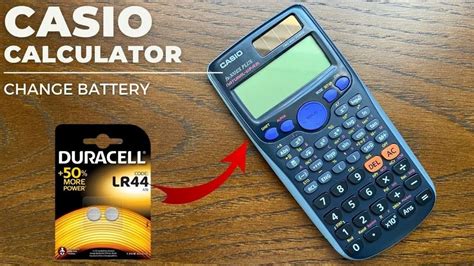 Casio Calculator Battery