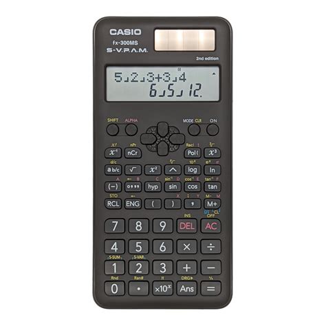 Casio Fx-300ms Scientific Calculator: The Ultimate Tool for Advanced Mathematical Calculations