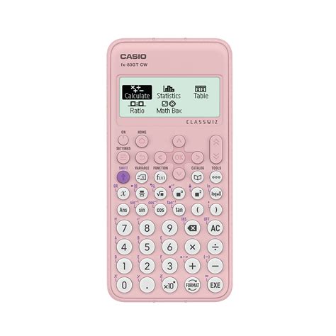 Casio Pink Calculator