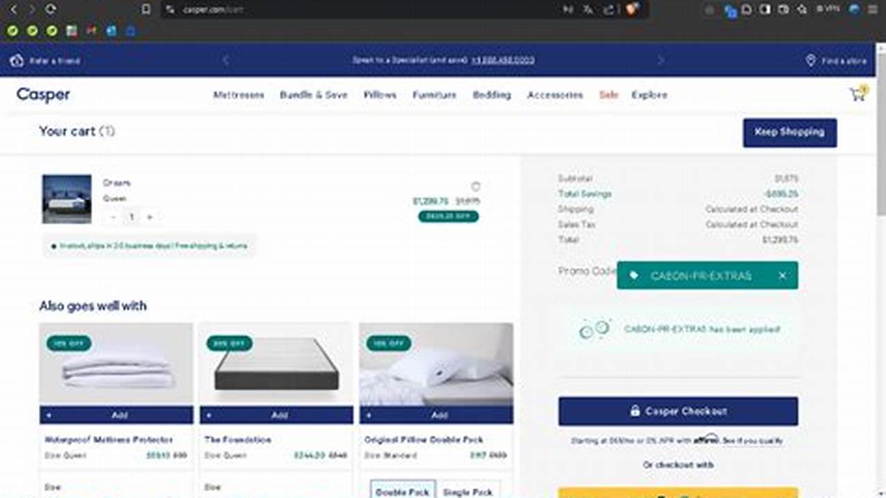 Casper Coupon Code 2024