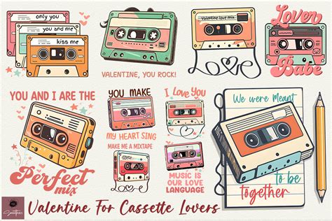 Download Cassette Bundle Commercial Use For Crafts