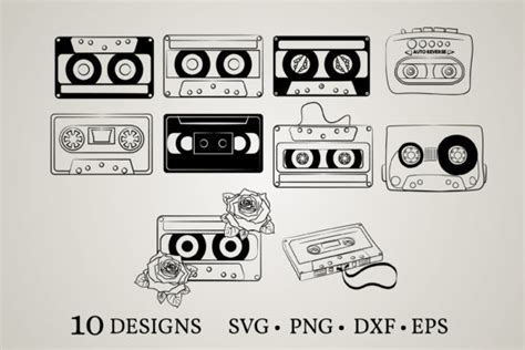 Download Cassette Bundle Files For Crafts