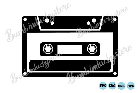 Revamp Your Retro Vibe with Cassette SVG: The Ultimate Way to Elevate Your Design Game