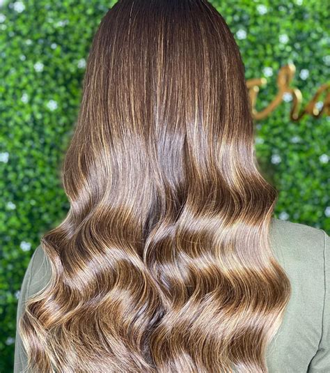 Balayage castano chiaro biondo scuro dorato | Biondo scuro dorato