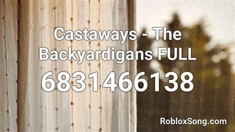 Castaways - The Backyardigans FULL Roblox ID