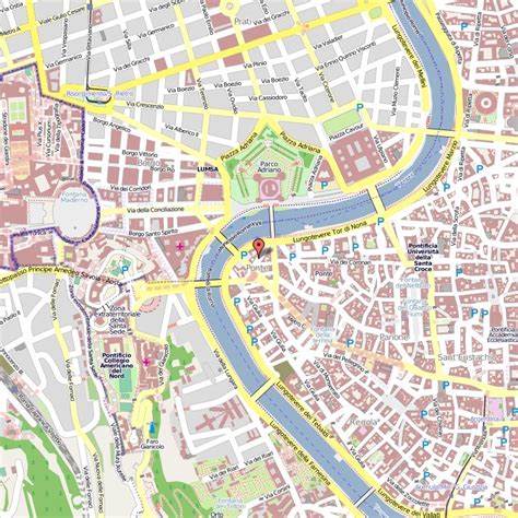 Castel Sant'Angelo Location