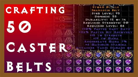 Caster Belt Recipe D2r