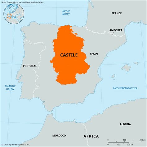 Castile and León provinces map