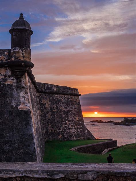 Castillo San Felipe del Morro sunset