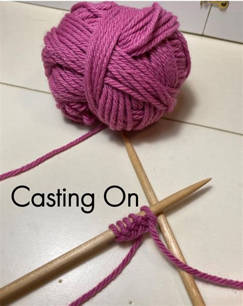 Casting On In Crochet