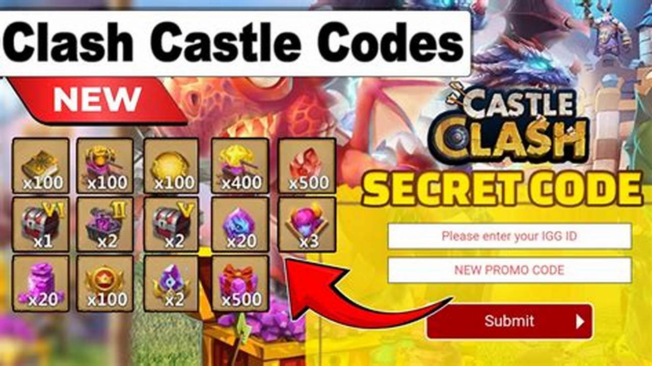 Castle Clash Codes 2024
