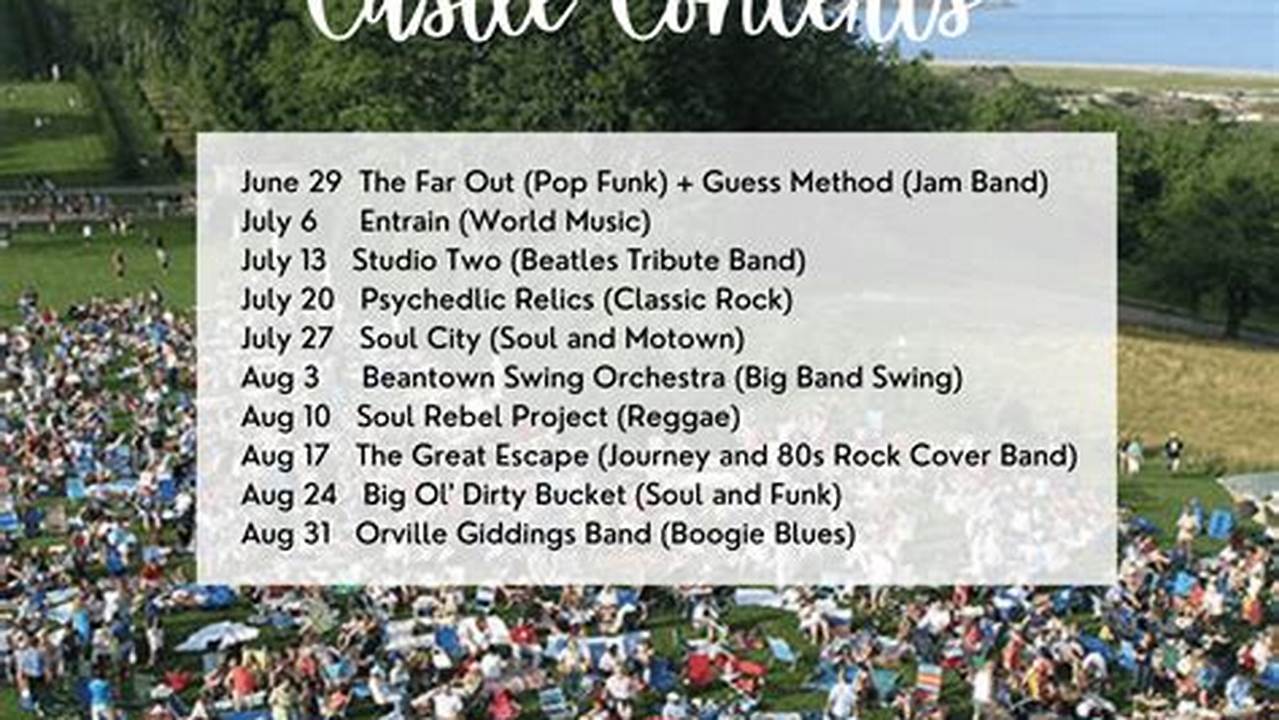 Castle Hill Concerts 2025