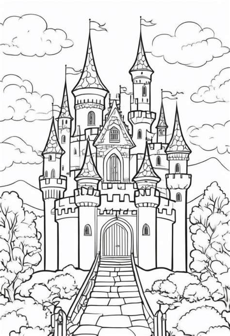 Castle Color Pages