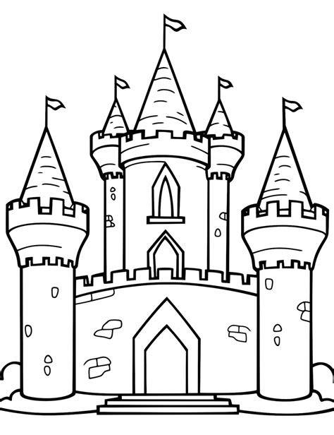 Castle Coloring Pages