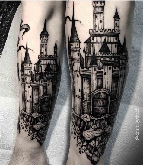 Castle Tattoo Ideas