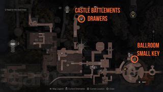 Castle small key locations