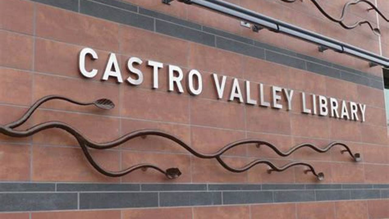 Castro Valley Library Calendar