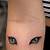 Cat Eyes Tattoo