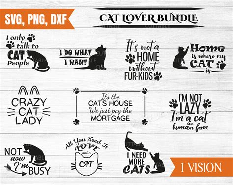 Download Cat Bundle Cut Files