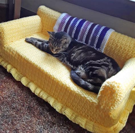Cat Crochet Couches