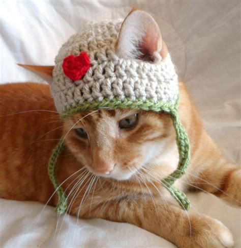 Cat Crochet Hat Free Pattern