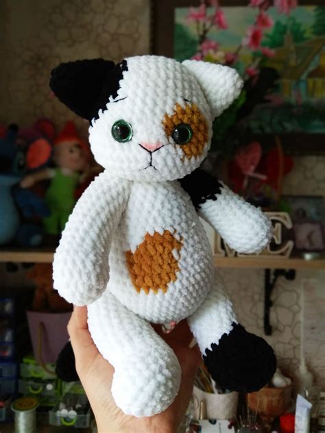 Cat Crochet Plush