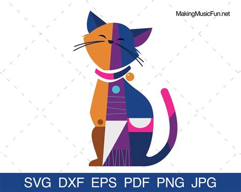 Download Cat Design Bundle Commercial Use DXF Files